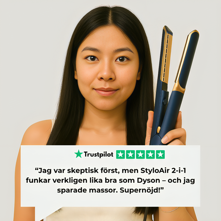 StyloAir™ 2 i 1 - Hair Straightener & Dryer