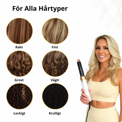 Multistyler 5-i-1 multi styler – torkar, lockar och plattar hår