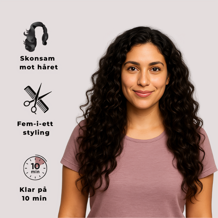 3 starka fördelar med vår StyloAir 5 i 1 – Multistyler och hårfön